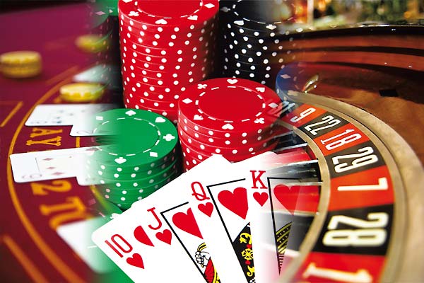 jeux casino cartes jetons roulette